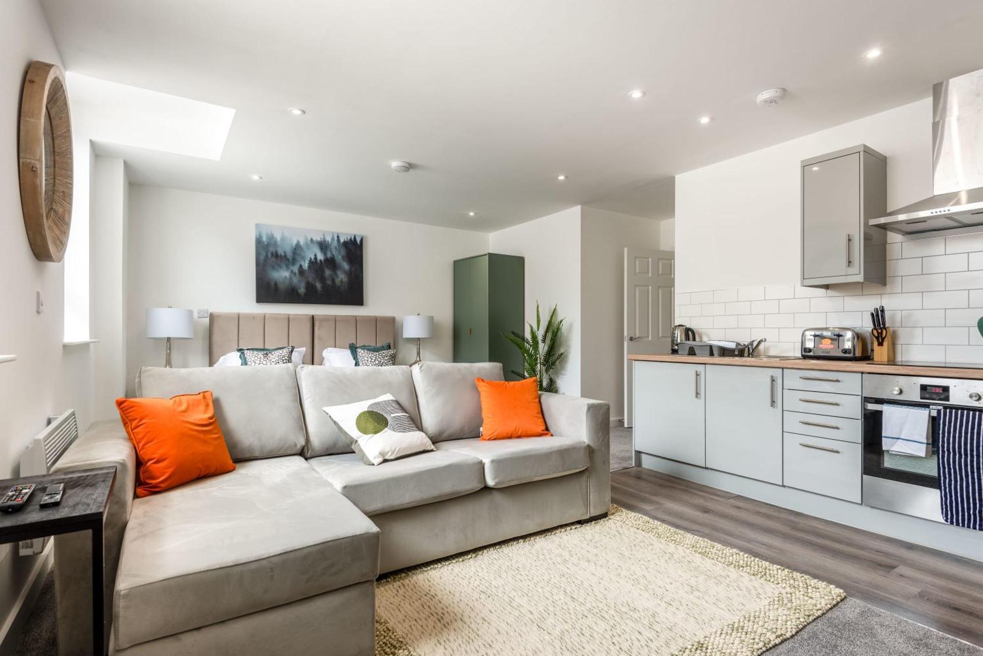 Contemporary 1 Bed Central Rotherham Studio Exterior photo