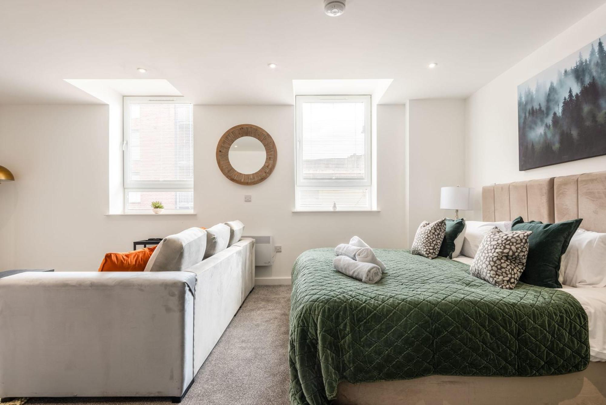 Contemporary 1 Bed Central Rotherham Studio Exterior photo