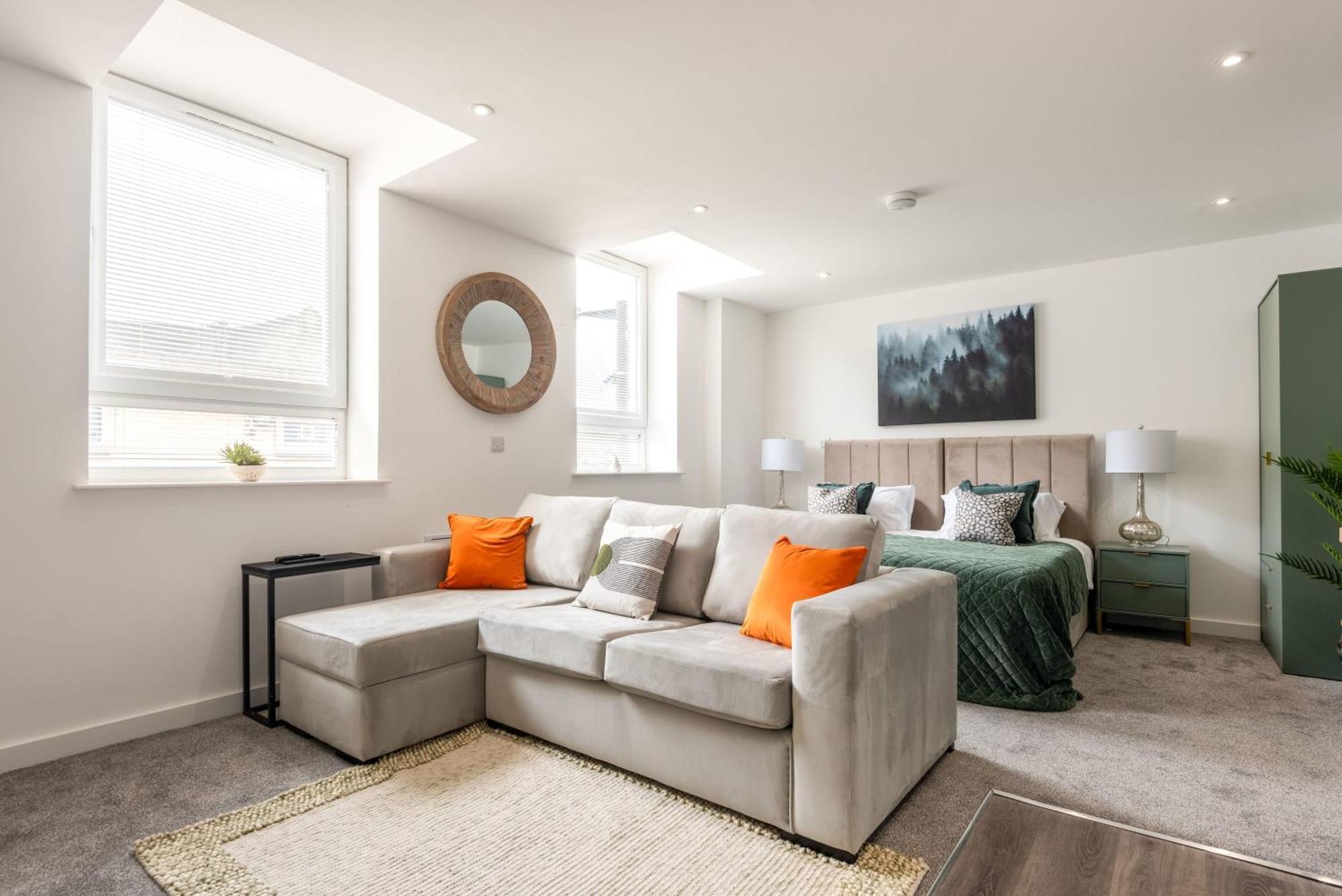 Contemporary 1 Bed Central Rotherham Studio Exterior photo
